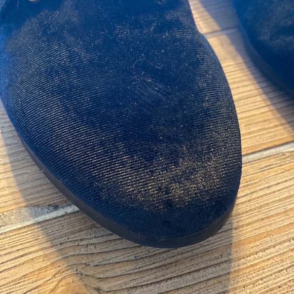 Steve Madden Coiné Black Velvet Loafers - Picture 4 of 11